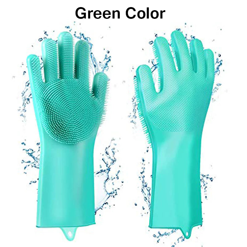 Silicone Cleaning Gloves