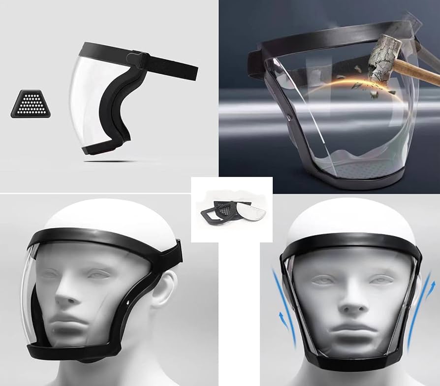 Protective Face Shield (Adjustable Headband)