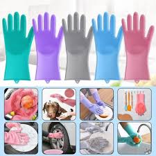 Silicone Cleaning Gloves
